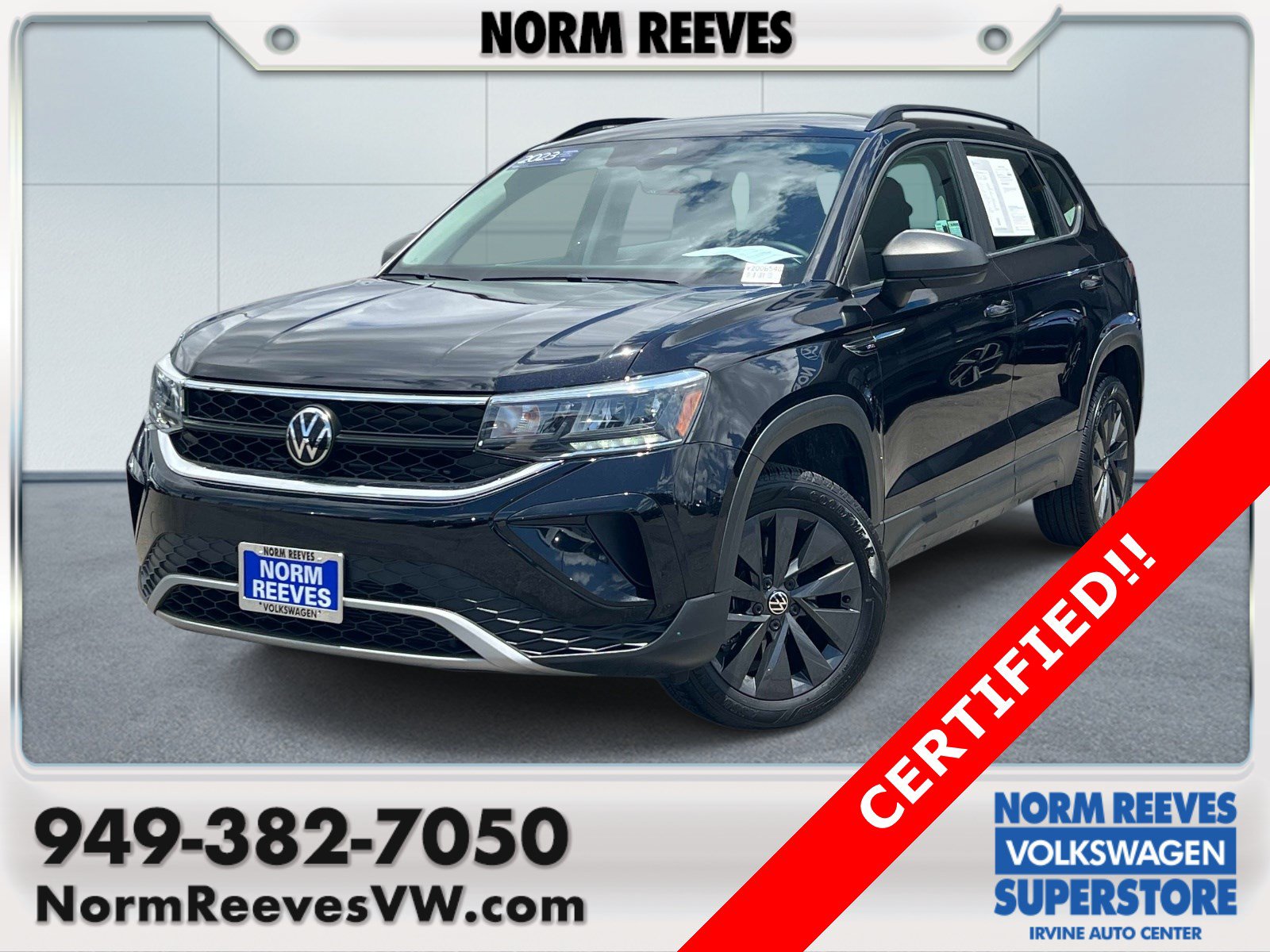 Certified 2023 Volkswagen Taos S w/ Driver Assistance Package
