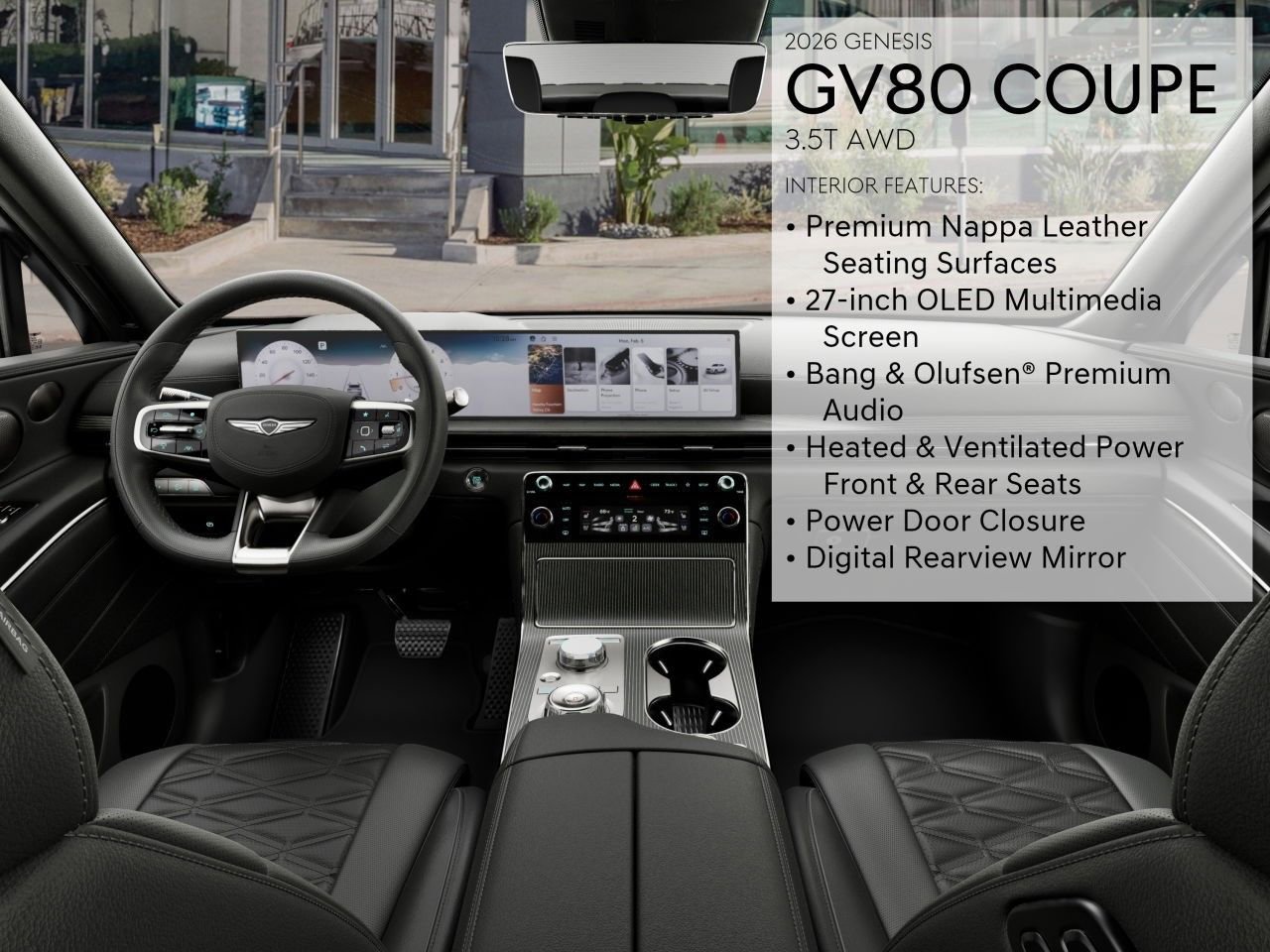 New 2026 Genesis GV80 3.5T AWD/4WD image 21
