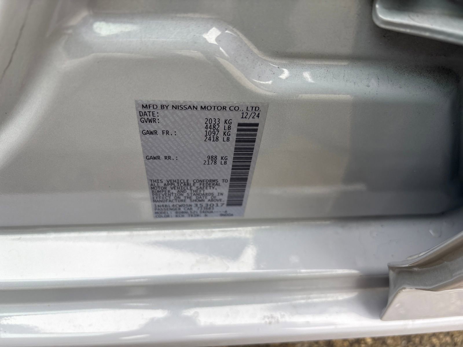 Used 2025 Nissan Altima 2.5 SR image 30