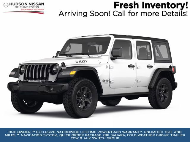 Used 2023 Jeep Wrangler Unlimited Sahara w/ Cold Weather Group image 1