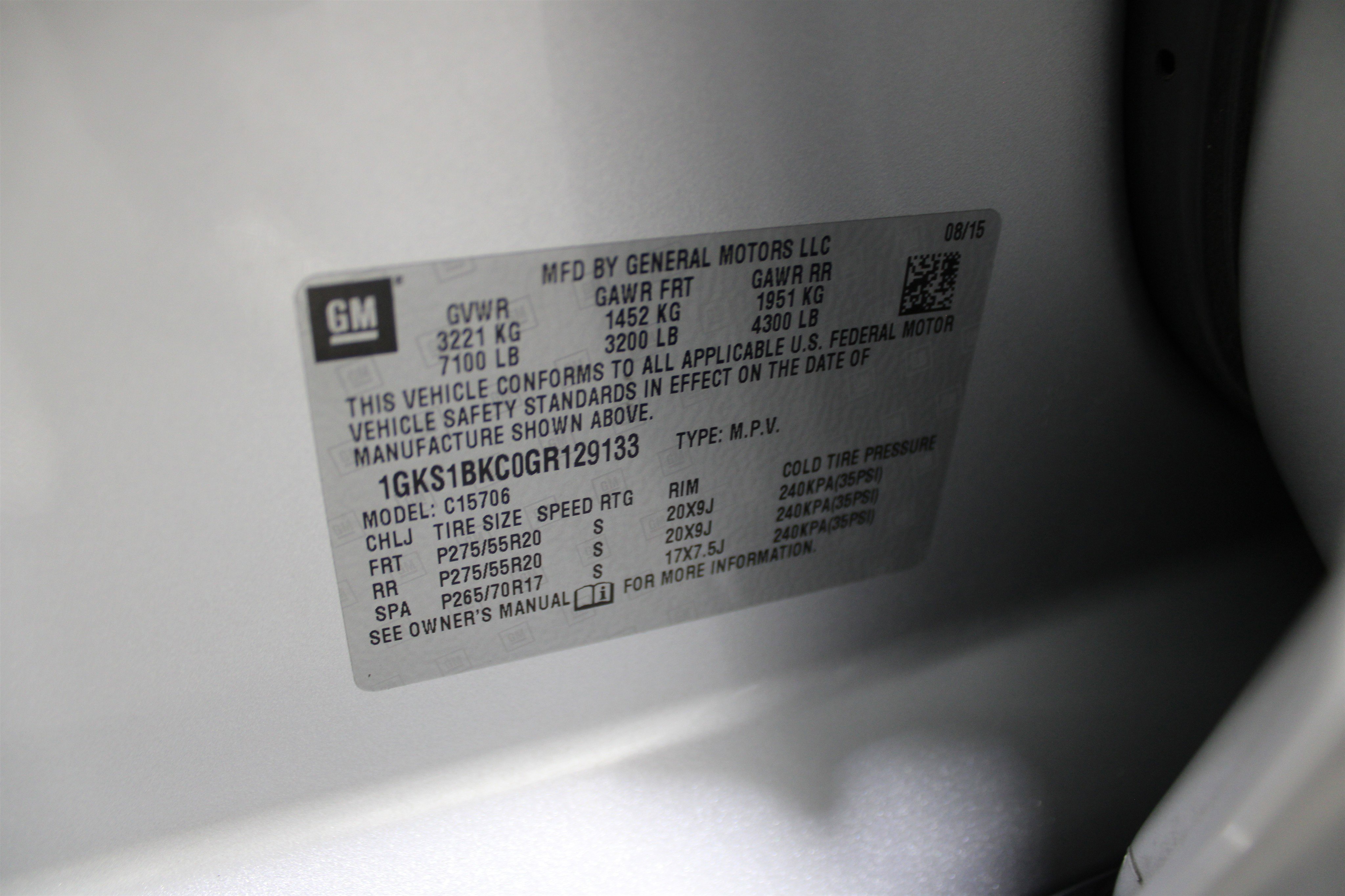 Used 2016 GMC Yukon SLT w/ Open Road Package image 43