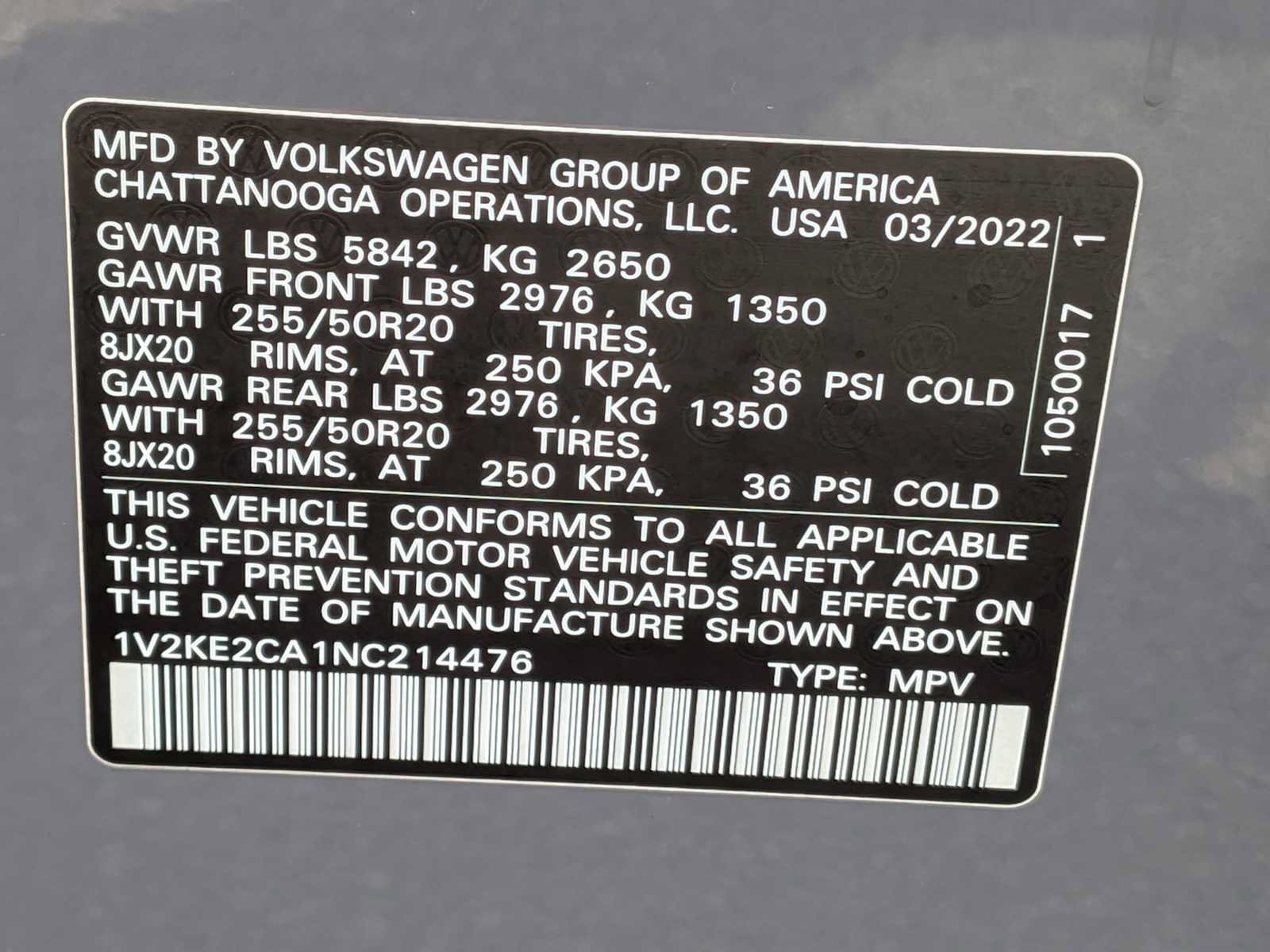 Used 2022 Volkswagen Atlas Cross Sport SE AWD/4WD image 31