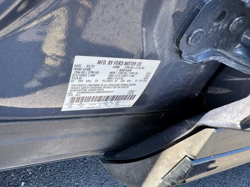 Used 2021 Ford Explorer ST w/ Equipment Group 401A image 25