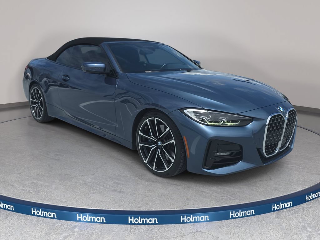 Used 2021 BMW 430i Convertible w/ M Sport Package RWD image 4