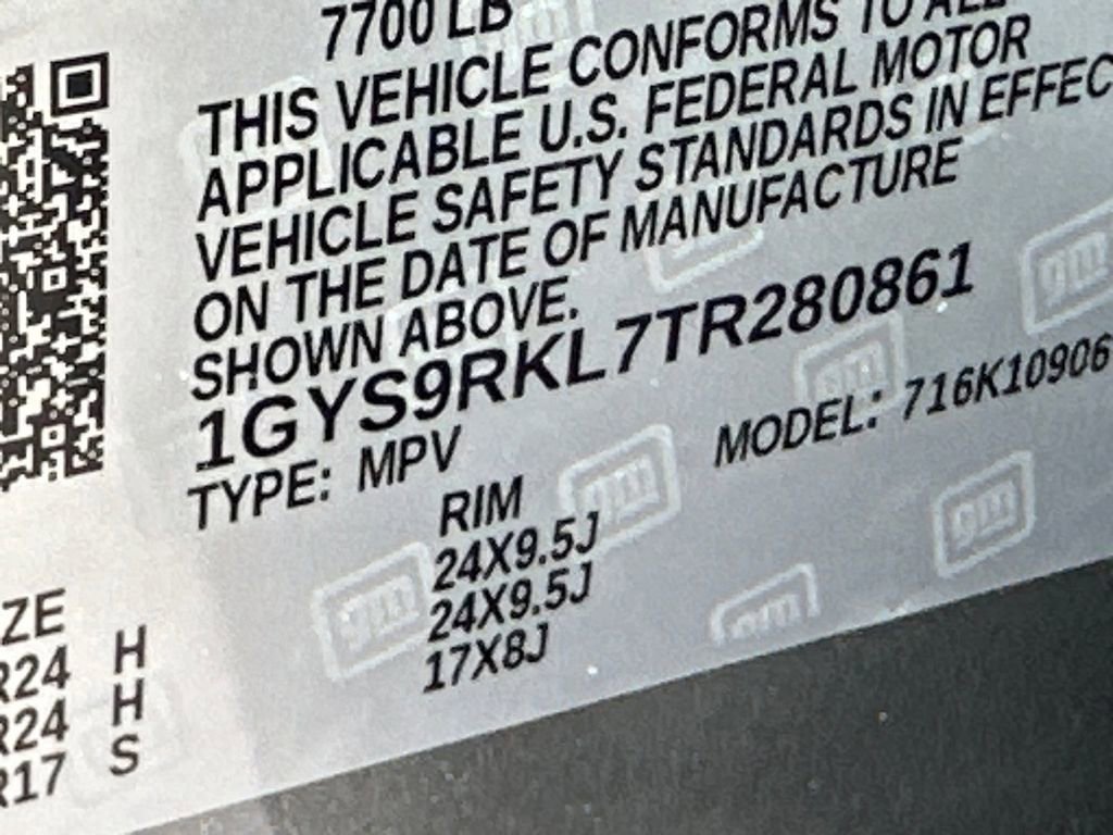 New 2026 Cadillac Escalade ESV Platinum Sport w/ LPO, ONYX Package image 32