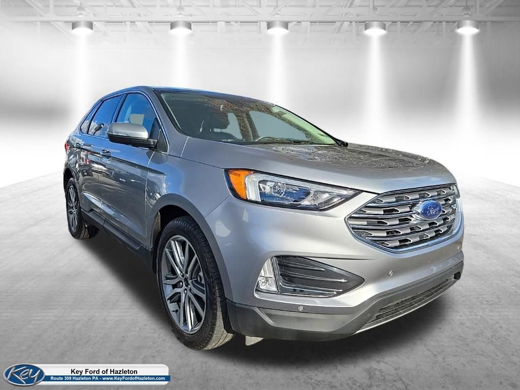 Certified 2023 Ford Edge Titanium w/ Class II Trailer Tow Package AWD/4WD image 1