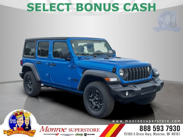 New 2026 Jeep Wrangler Unlimited Sport