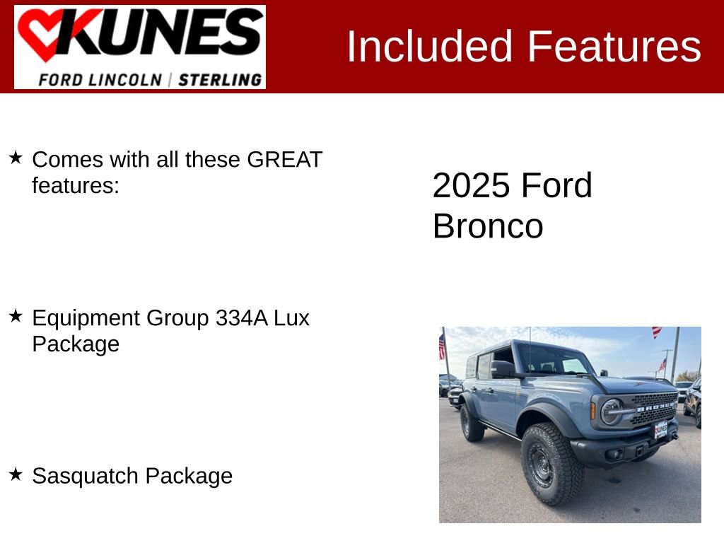 New 2025 Ford Bronco Badlands image 4