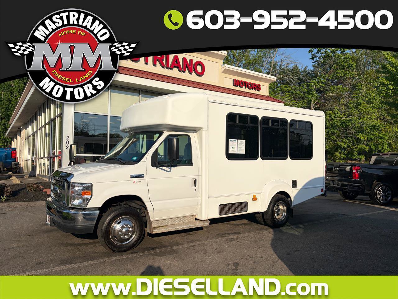 Used 2017 Ford E-350 and Econoline 350 Super Duty w/ Shuttle Bus Prep Package RWD image 1