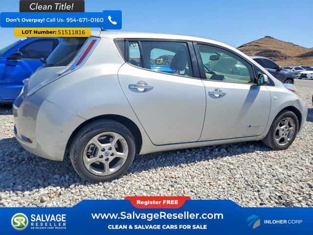 Used 2012 Nissan Leaf SL FWD image 4