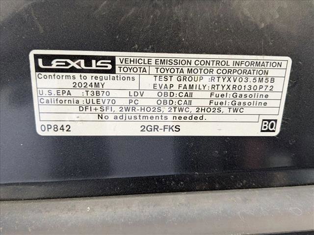 Used 2024 Lexus ES 350 w/ Accessory Package (Z1) image 26