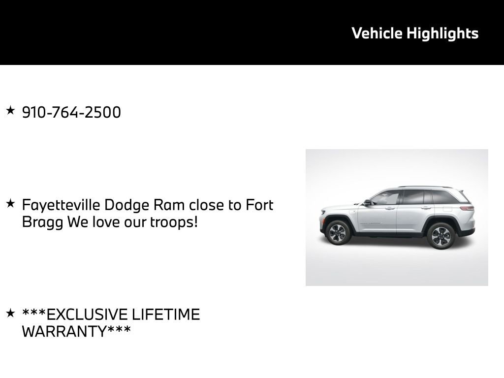 Used 2023 Jeep Grand Cherokee 4WD 4xe image 5