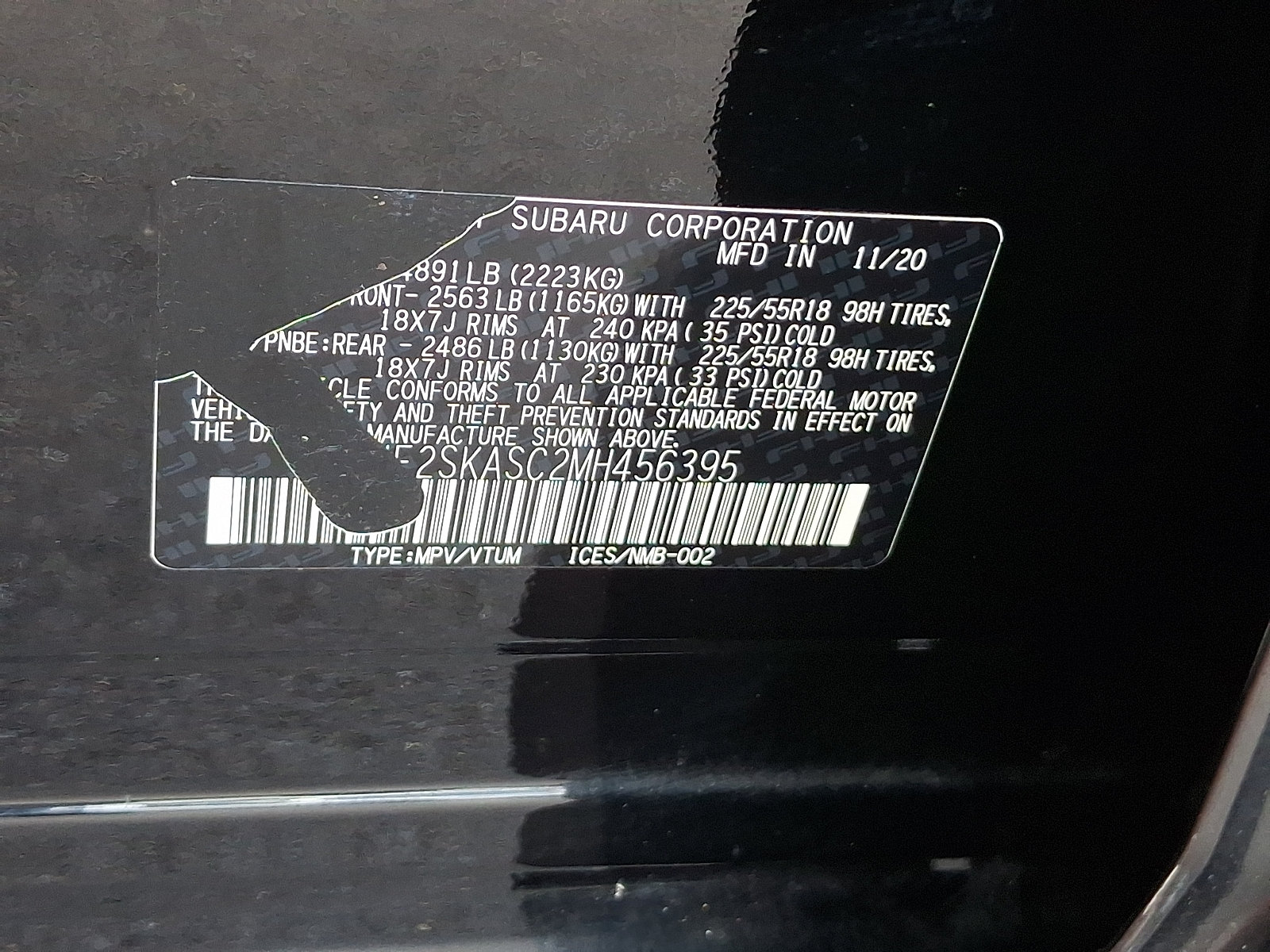 Certified 2021 Subaru Forester Limited AWD/4WD image 27