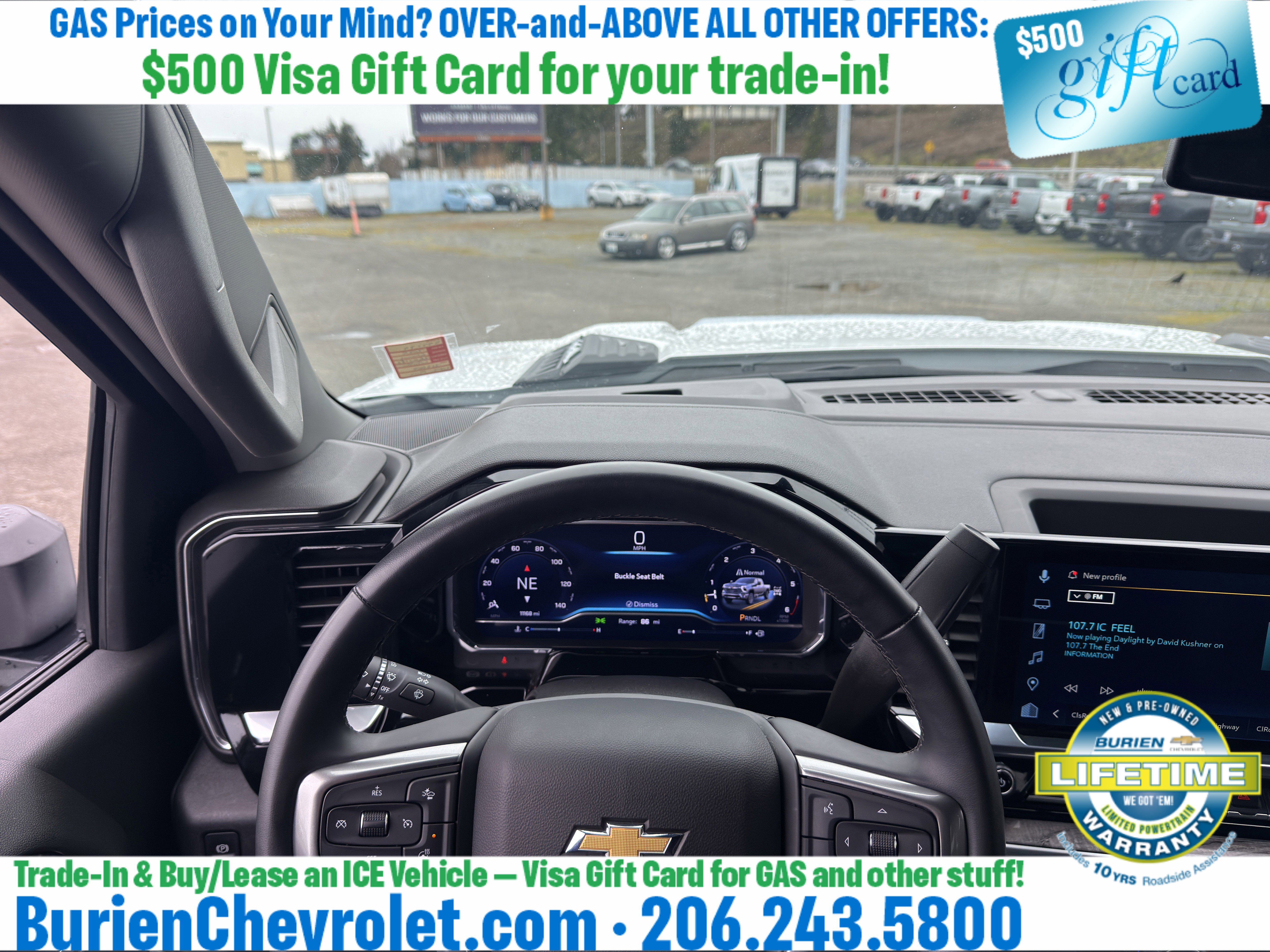 Used 2025 Chevrolet Silverado 2500 LTZ w/ LTZ Convenience Package AWD/4WD image 13