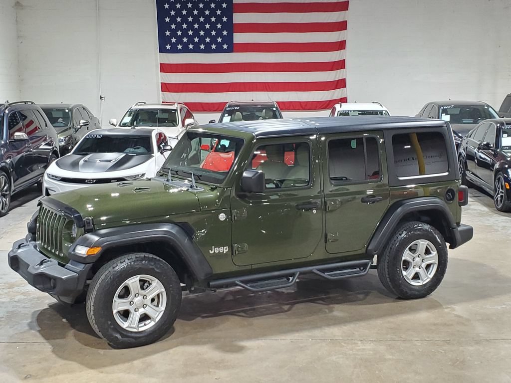 Used 2021 Jeep Wrangler Unlimited Sport AWD/4WD image 34