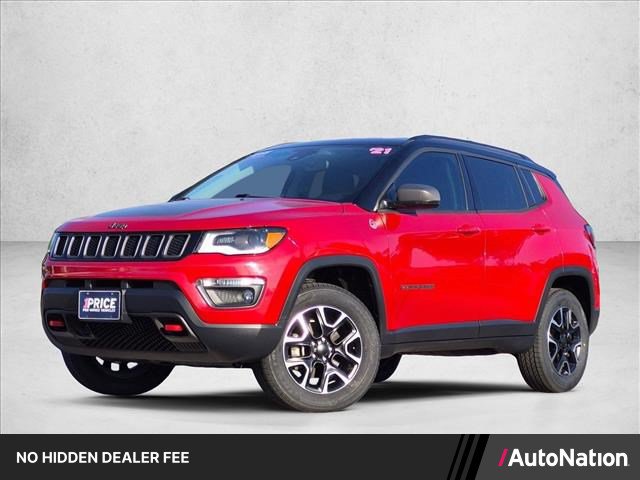 Used 2021 Jeep Compass Trailhawk AWD/4WD image 1