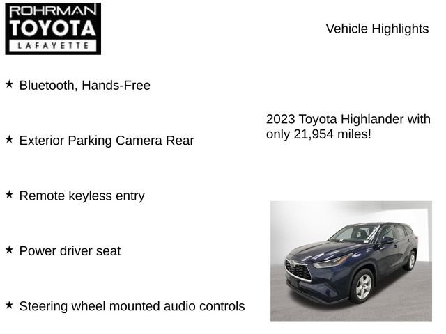 Used 2023 Toyota Highlander L image 7