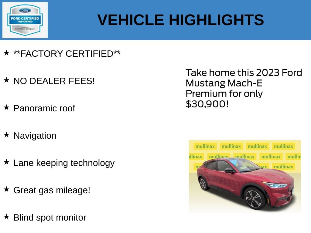 Used 2023 Ford Mustang Mach-E Premium RWD image 11