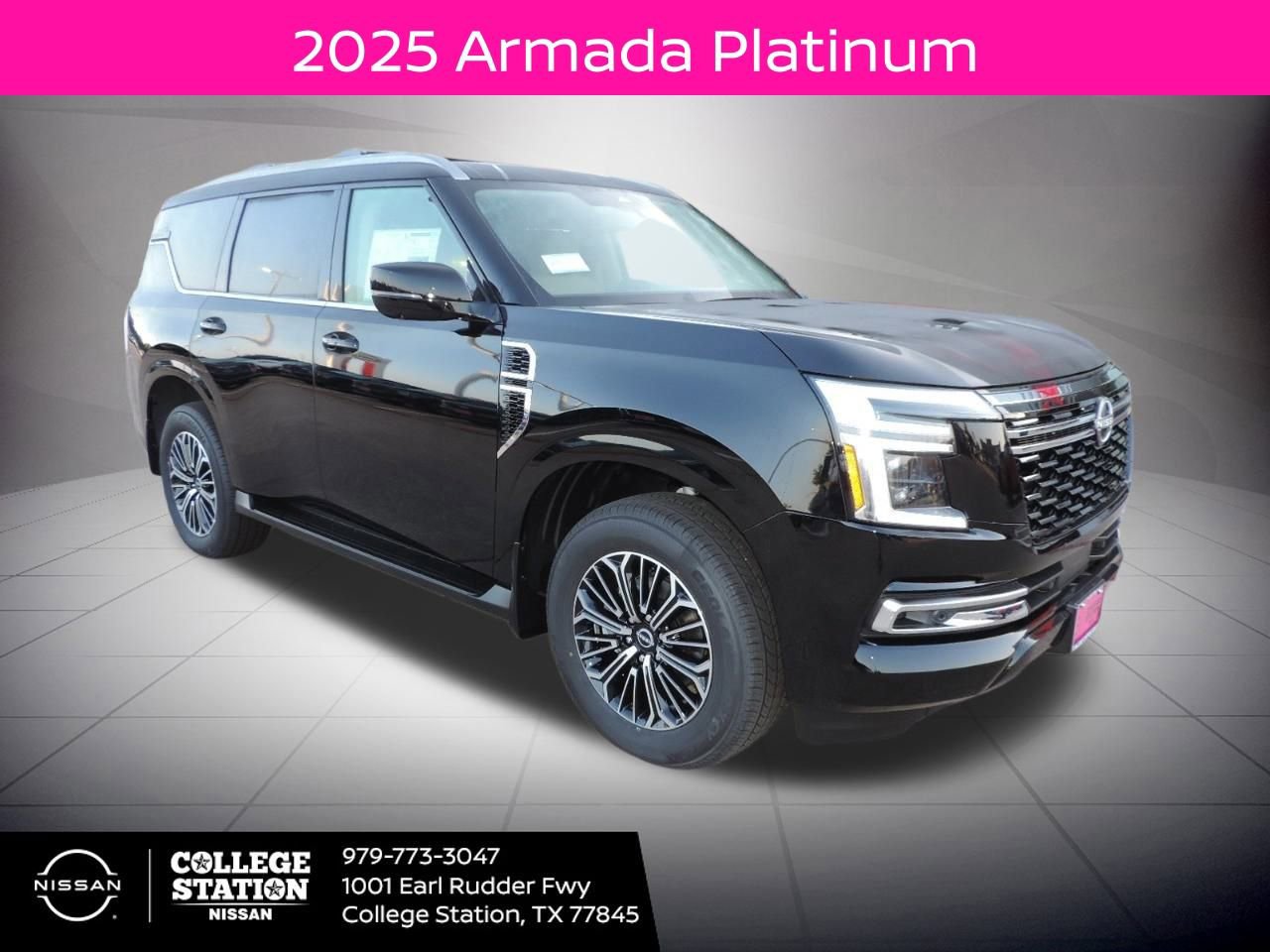 New 2025 Nissan Armada Platinum w/ Convenience Package