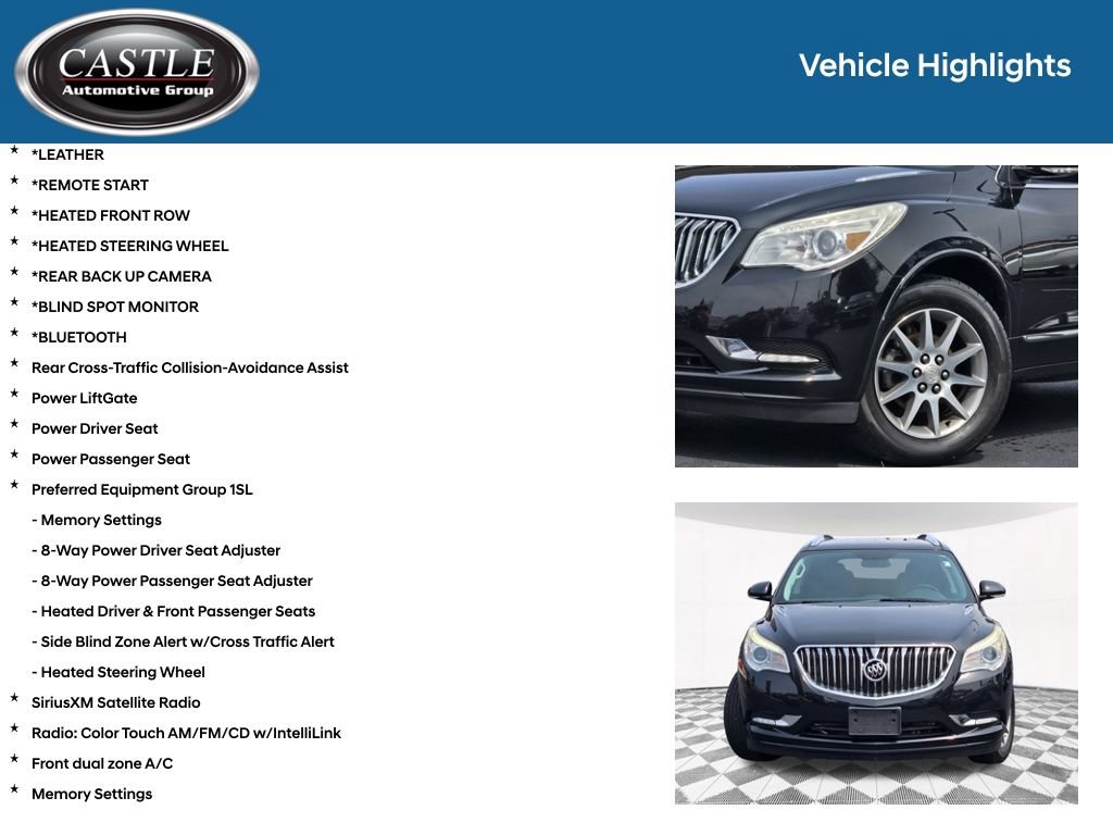 Used 2015 Buick Enclave Leather FWD image 3