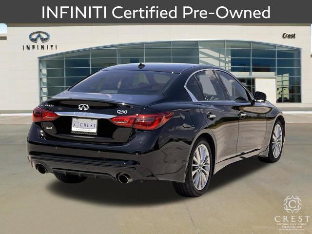 Certified 2023 INFINITI Q50 Luxe w/ Cargo Package AWD/4WD image 4
