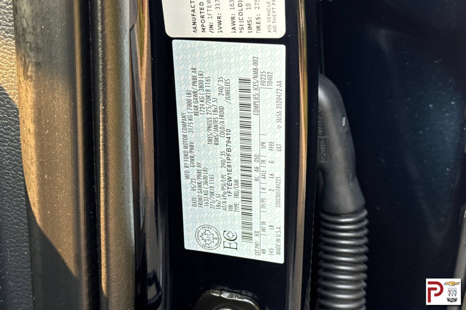 Used 2023 Ford F150 Tremor w/ 360 Degree Camera Package AWD/4WD image 36