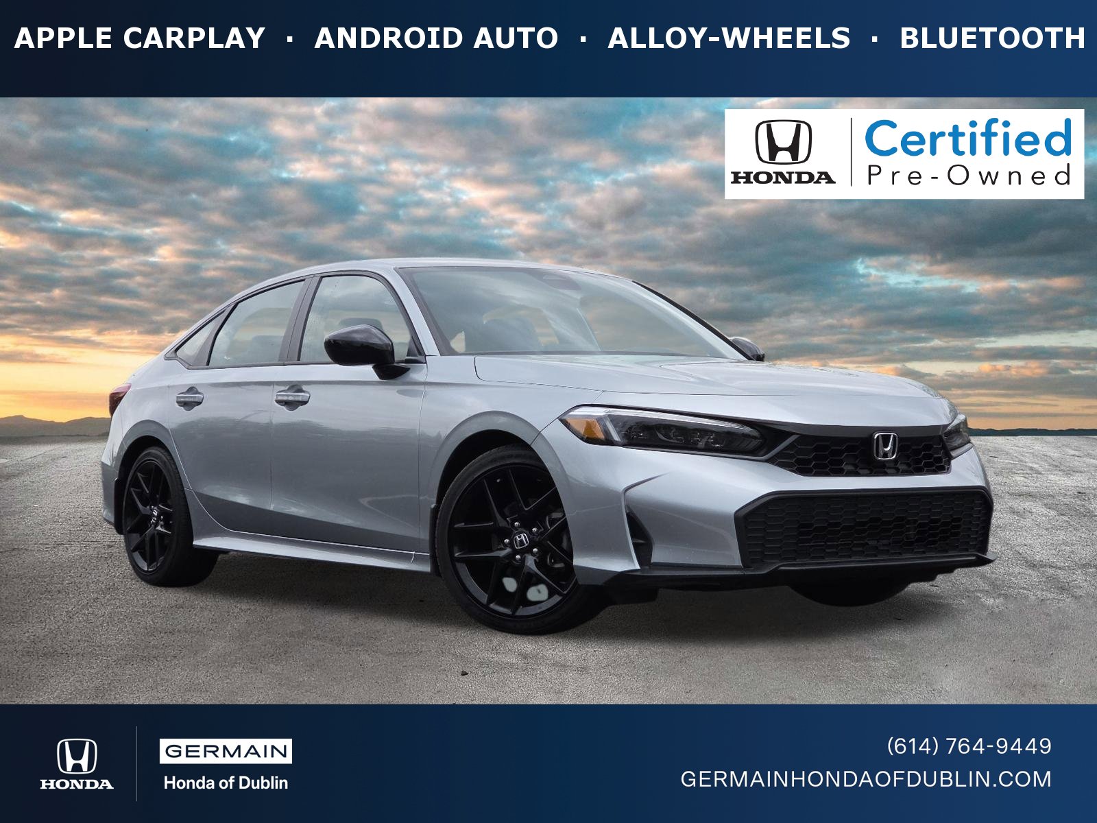 Certified 2025 Honda Civic Sport image 1