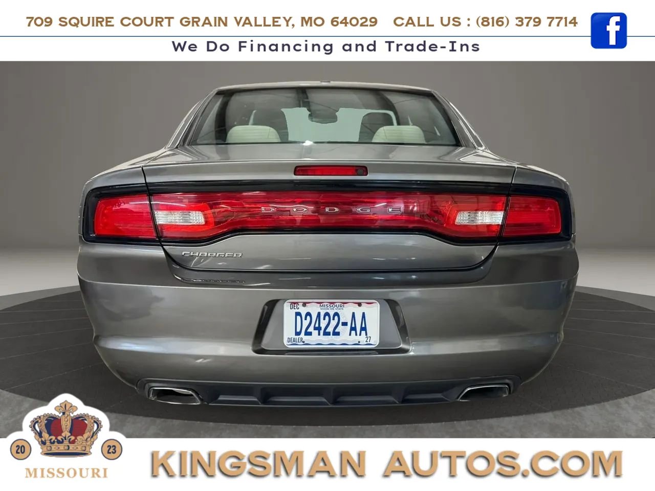 Used 2012 Dodge Charger SXT RWD image 4