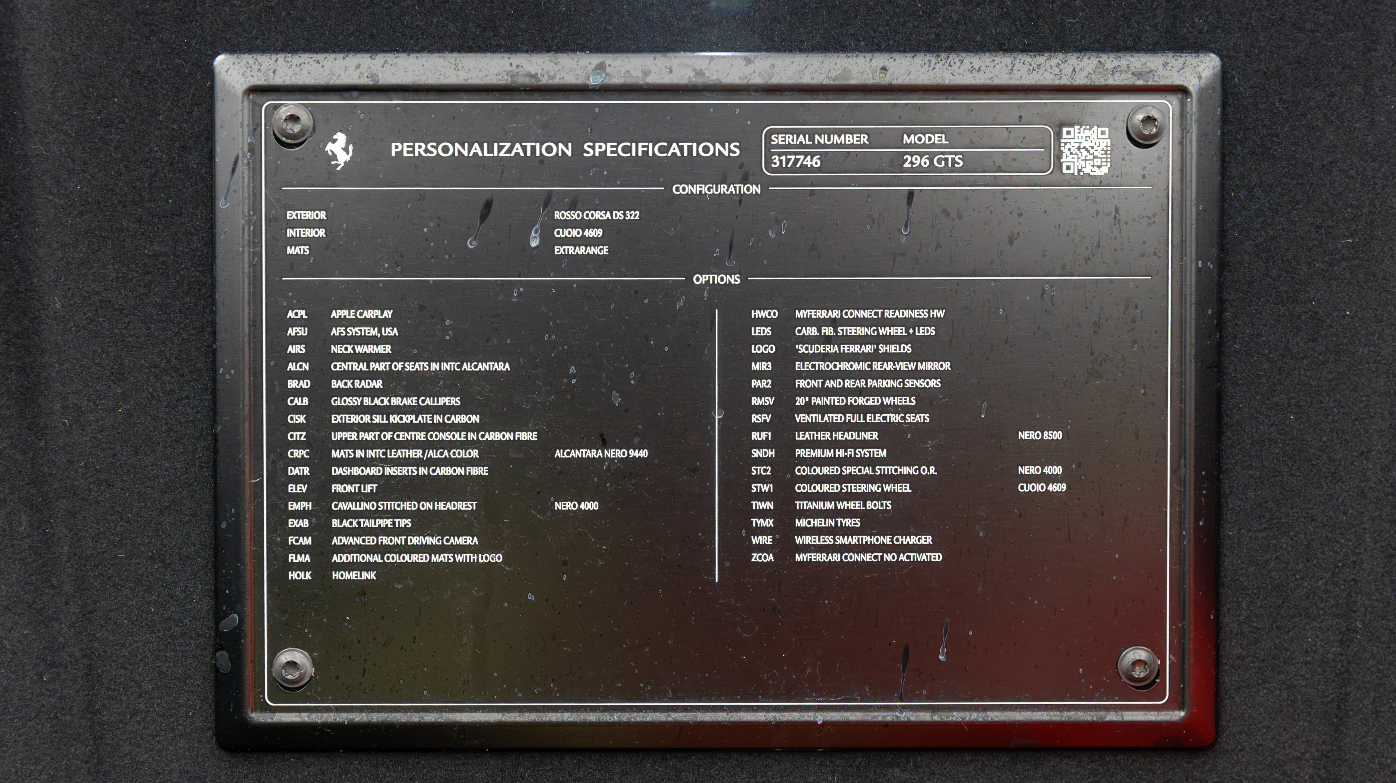 Certified 2025 Ferrari 296 GTS RWD image 42