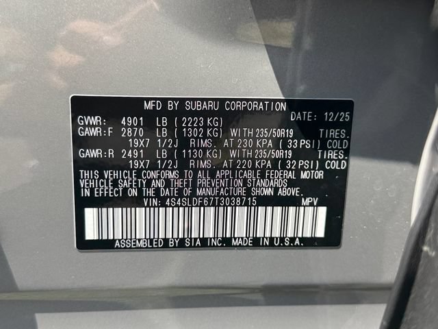 Certified 2026 Subaru Forester Sport AWD/4WD image 25