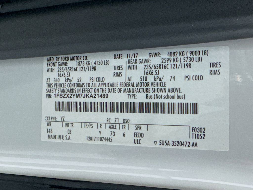 Used 2018 Ford Transit 350 XLT image 35