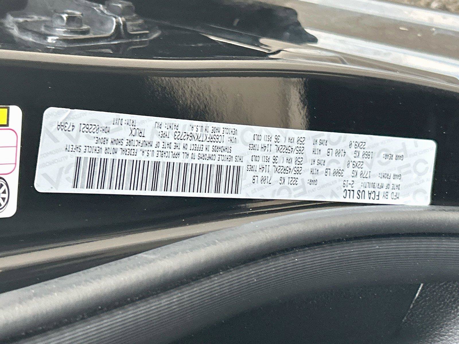 Used 2019 RAM 1500 Limited AWD/4WD image 40