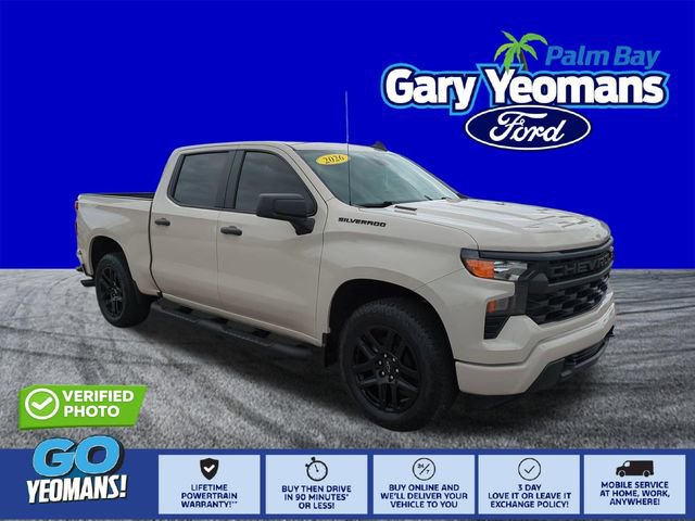 Used 2026 Chevrolet Silverado 1500 Custom w/ Turbomax Blackout Package RWD image 1