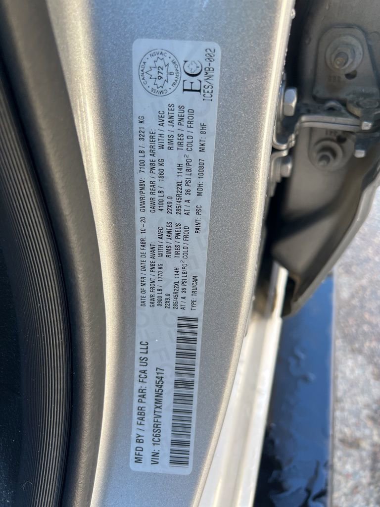 Used 2021 RAM 1500 Sport w/ Night Edition image 28