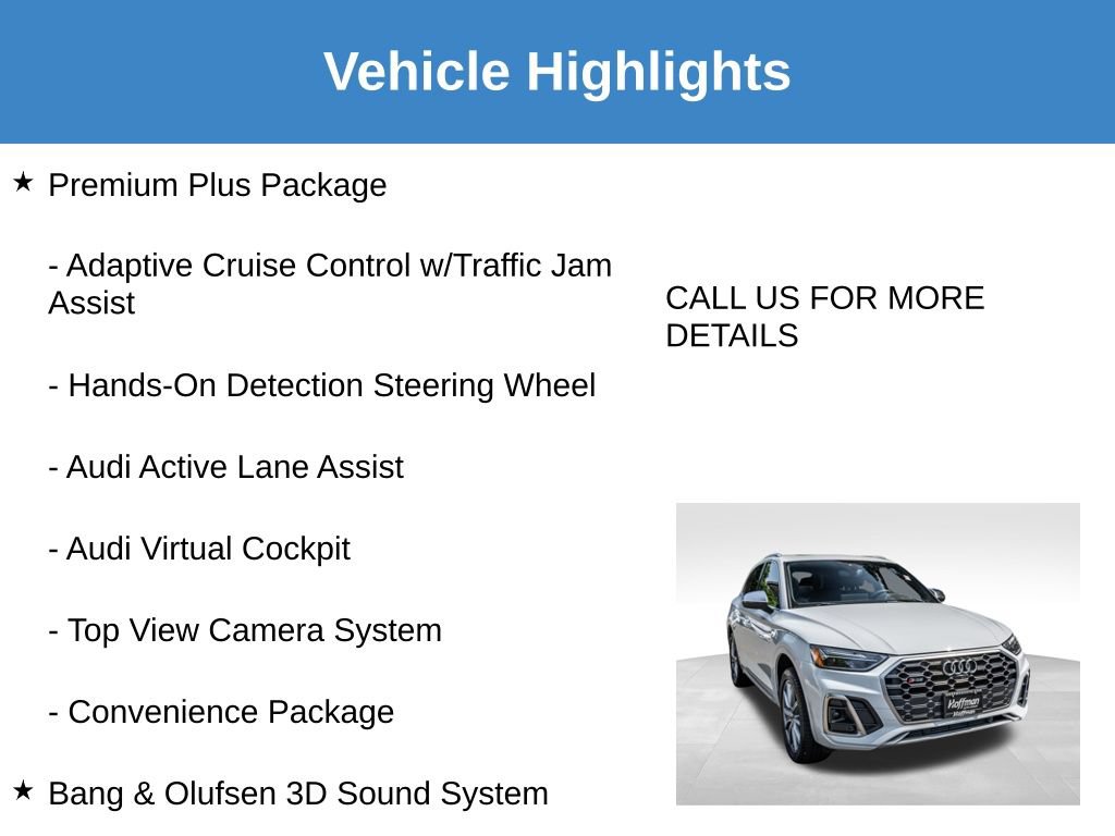Used 2021 Audi SQ5 Premium Plus w/ Premium Plus Package AWD/4WD image 22