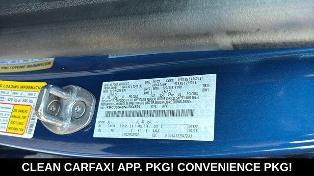 Used 2022 Ford Escape SE w/ SE Sport Appearance Package FWD image 34