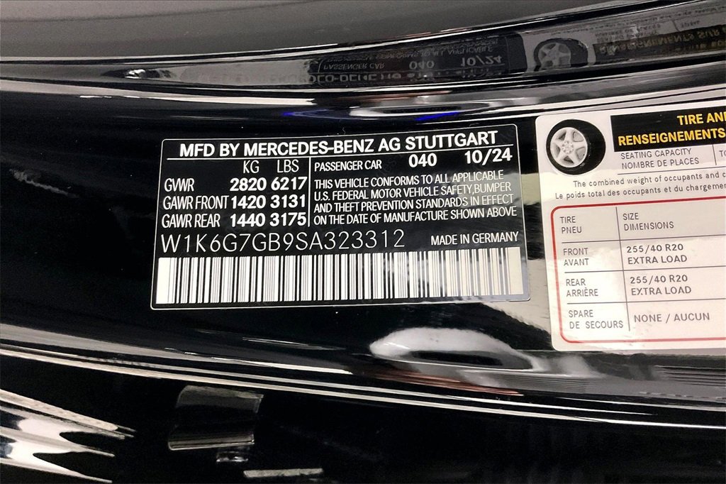 New 2025 Mercedes-Benz S 580 S 580 image 12