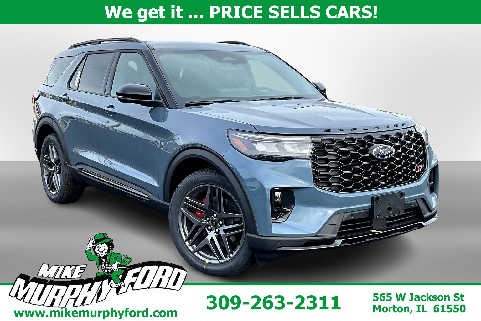 New 2026 Ford Explorer ST w/ Sun And Sound Package image 1