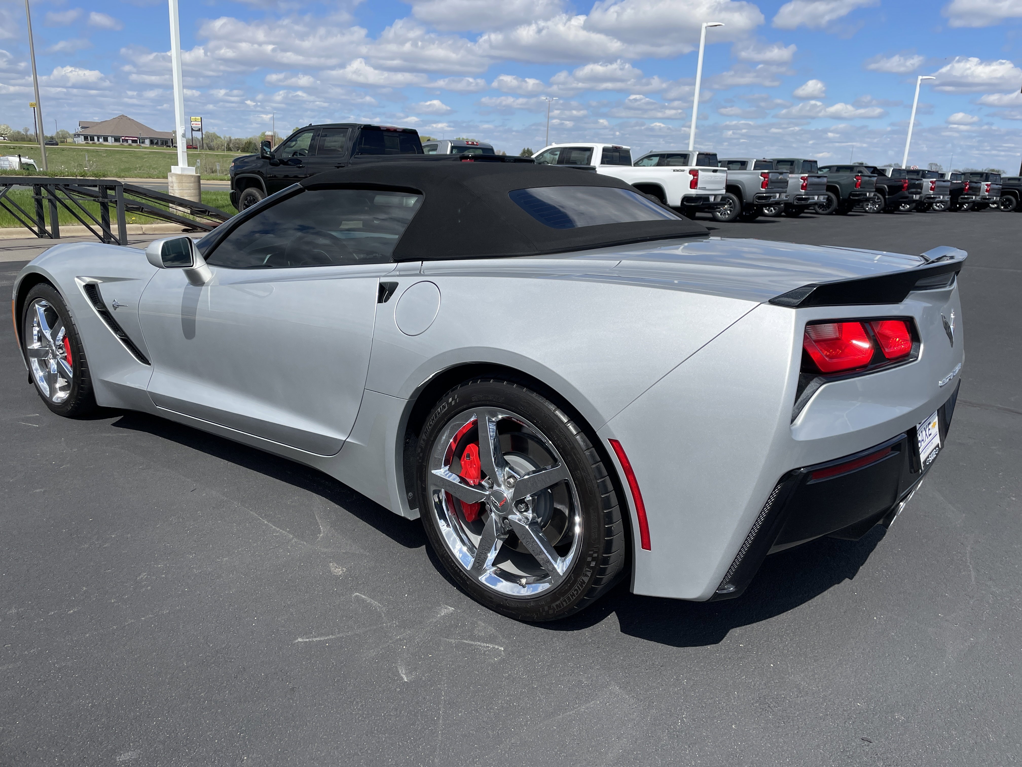 Used 2014 Chevrolet Corvette Stingray Convertible w/ 2LT Preferred Equipment Group RWD image 3
