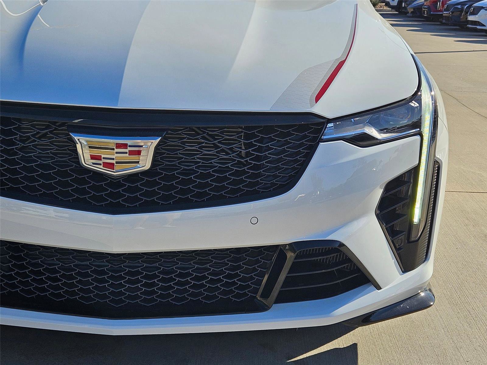 New 2026 Cadillac CT4 V Blackwing w/ LPO, Red Accent Package RWD image 6