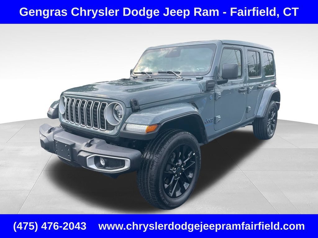 Certified 2025 Jeep Wrangler Unlimited Sahara w/ Safety Group AWD/4WD image 3