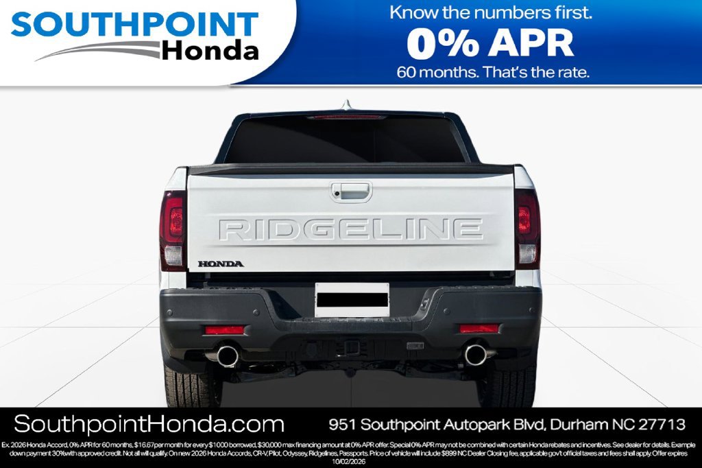 New 2026 Honda Ridgeline Black Edition image 5