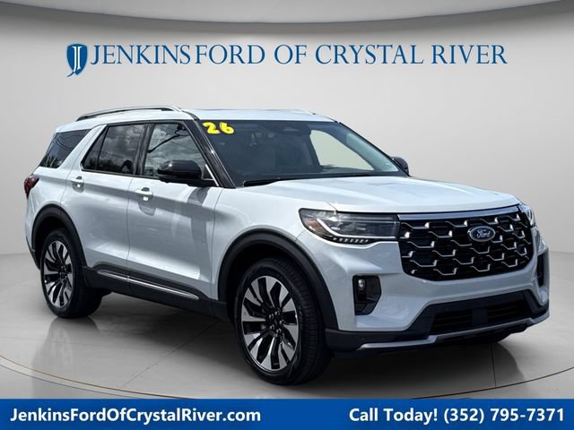 New 2026 Ford Explorer Platinum w/ LUX Leather Package AWD/4WD image 1