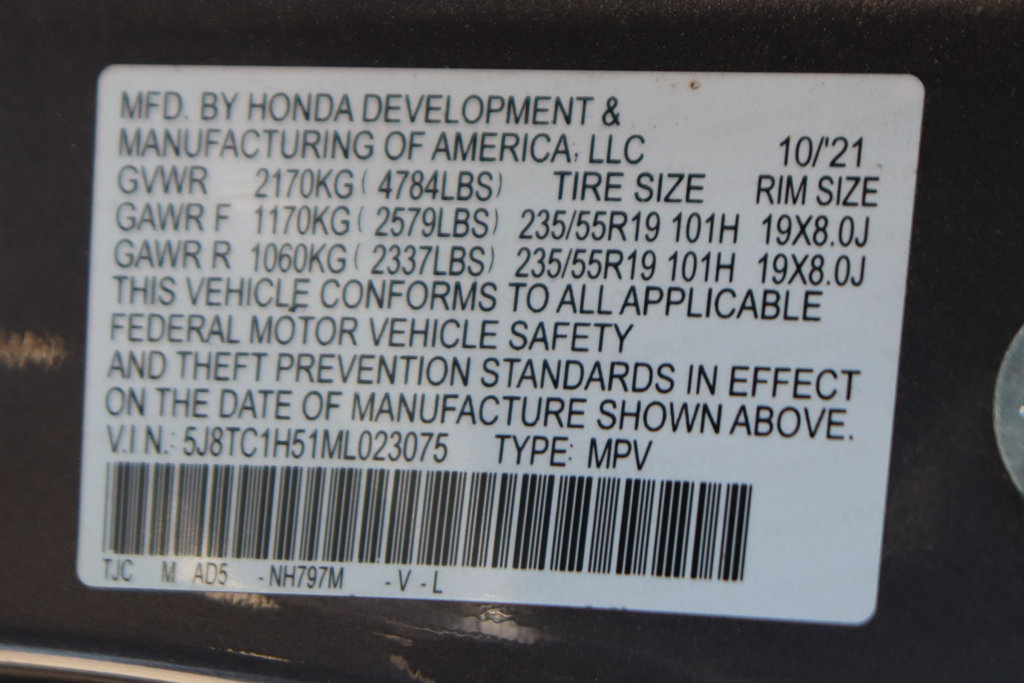 Used 2021 Acura RDX w/ Technology Package FWD image 49
