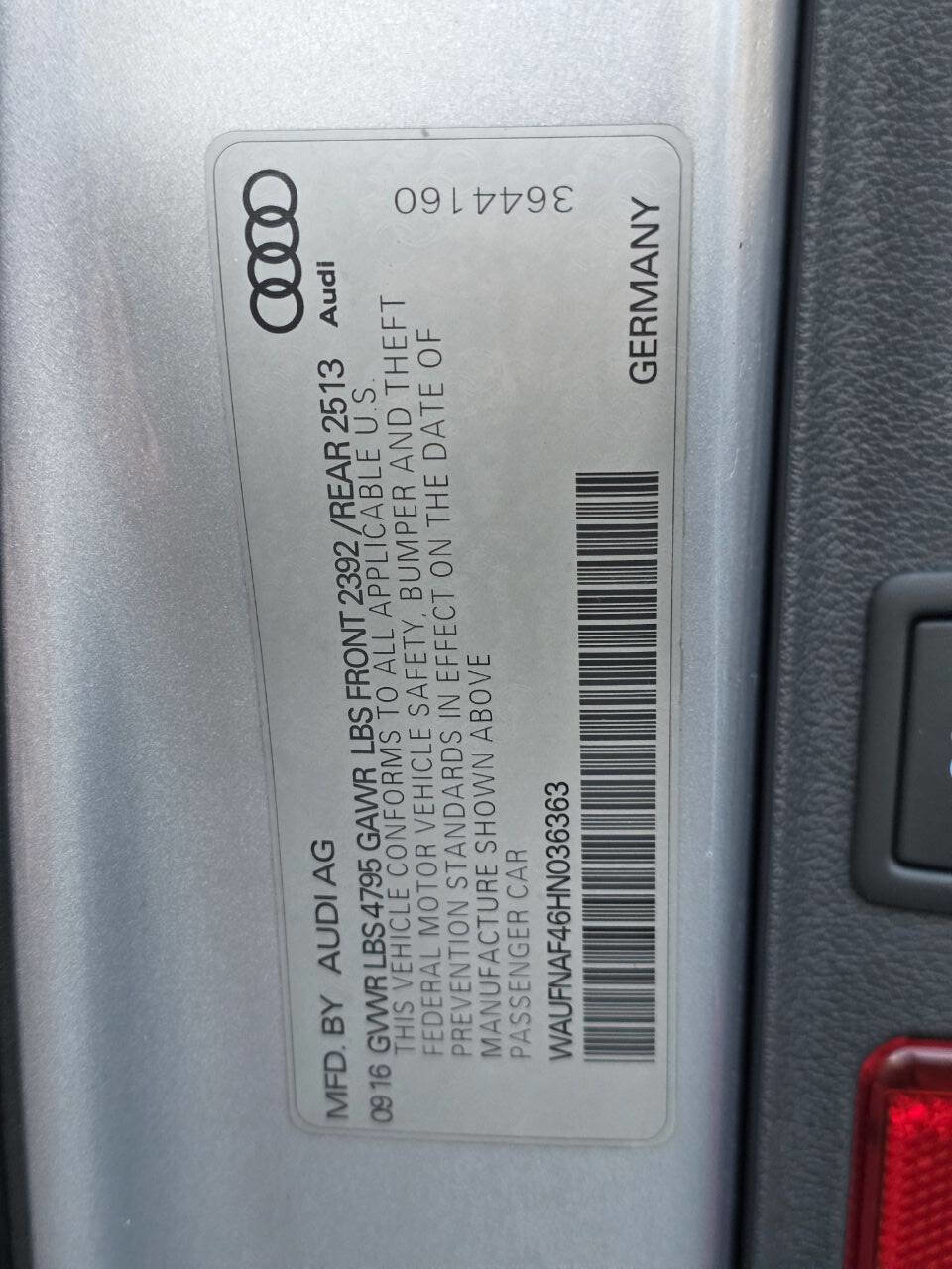Used 2017 Audi A4 2.0T Prestige AWD/4WD image 36