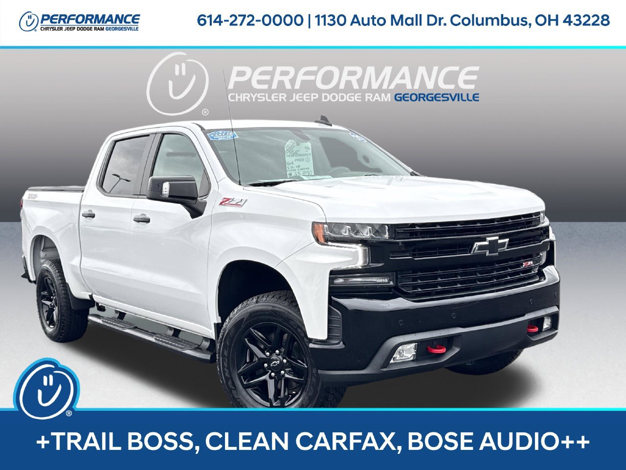 Used 2021 Chevrolet Silverado 1500 LT Trail Boss w/ Convenience Package II AWD/4WD image 1