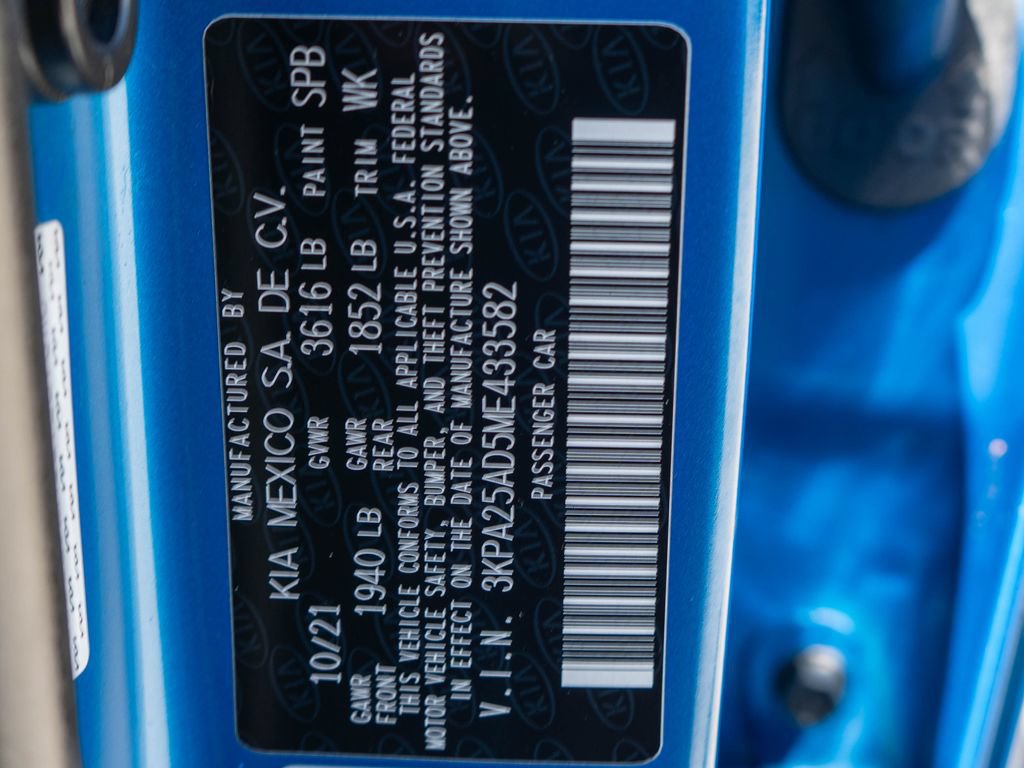 Certified 2021 Kia Rio S w/ Option Group 015 FWD image 34