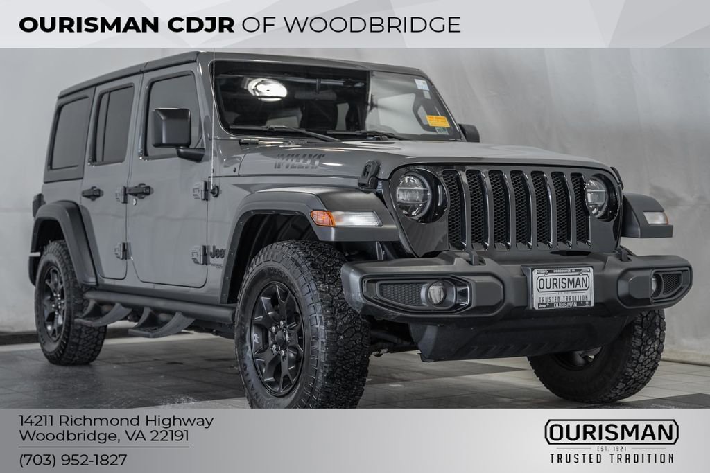 Certified 2021 Jeep Wrangler Unlimited Sport