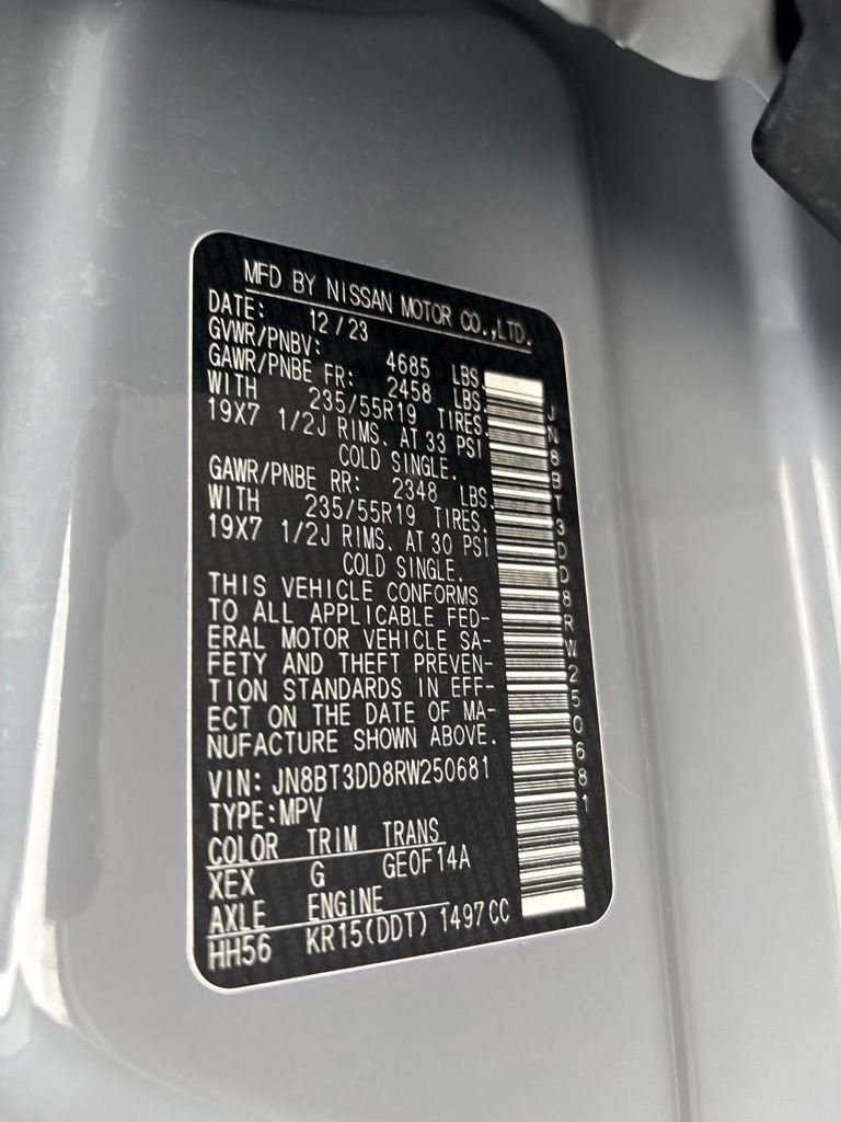 Used 2024 Nissan Rogue Platinum w/ Platinum Premium Package image 14