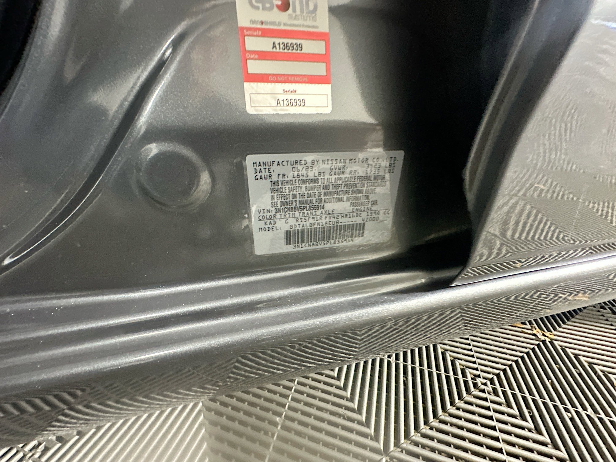 Used 2023 Nissan Versa S w/ Electronics Package image 12